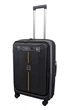 Валіза середня Airtex 647 поліпропілен M Чорний - зображення 1