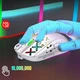 Бесшумная беспроводная игровая мышь HXSJ T90 Черная с RGB-подсветкой, 6400 DPI, 6 кнопок, Bluetooth + 2.4G - изображение 9