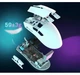 Игровая мышь Attack Shark X11 White 22000 DPI 63 г три режима подключения RGB док станция - изображение 6