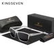 Мужские поляризационные солнцезащитные очки KINGSEVEN LC755 Clear Gray - изображение 1
