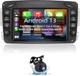 Штатная автомагнитола Nhopeew A3072A4-AM22ES для Mercedes Benz C CLK G Class W203 W209 W463 Viano Vito W639 / 7" / Сенсорная / 1/32Гб / Android 13 / Bluetooth / WI-FI / GPS / USB Б/В b1 - изображение 1