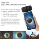 Екшн-камера Kandao QooCam Fun / 360° / 4К / 30fps / USB-C / Black Б/В - зображення 5