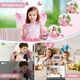 Фотоаппарат SIXTARY 44Мп / CMOS / Full HD / 16Х зум / Розовый Б/В - изображение 4