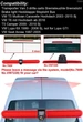 Камера заднего вида Kalakus для Volkswagen / 170° / HD / Черный/Красный Б/В - изображение 2