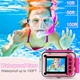 Дитяча екшн-камера GKTZ KD190 / 20МП / Full HD / Рожевий Б/В b2 - зображення 7