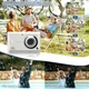 Фотоаппарат Fine Life Pro 3.0 CDFA 48Мп / CMOS / 4K 30fps / 16Х зум / Серый Б/В - изображение 3