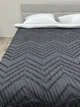 Покрывало Ecotton Jacuard Grey Двуспальное 200x220 см Стеганое Полисатин (25216_000) - изображение 1