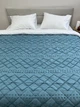 Покривало Ecotton Jacuard Green Євро 200x220 см Стьобане Полісатин (25217_000) - зображення 1
