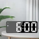 Светодиодные цифровые настольные зеркальные часы с LED дисплеем, будильником и термометром - изображение 9
