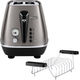 Тостер Delonghi CTIN2103.TB Титаново-чорний - зображення 1