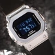 Спортивний Багатофункціональний Дайверський Японський Кварцовий CASIO GM-S5600-1ER G-Shock - зображення 4