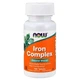 Залізо NOW Iron Complex, 100 таб. - зображення 1
