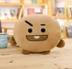 М'яка Іграшка Печенька Шукі BT21 Плюшева Подушка SHOOKY ARMY персонаж BTS 50 см Коричневий (01348) - зображення 1