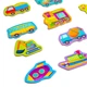 Набір магнітів Транспорт Vladi Toys 17 елементів в коробці VT 3106-26 - изображение 4