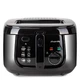 Электрическая фритюрница Kamille KM-6810 на 1800 W с корзиной из нержавеющей стали и терморегулятором 2.5 л Черная (124-84-6810) - изображение 1