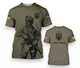 Мужская футболка Слава Украине (U-Hero) / 2XL - изображение 4