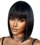 Парик каре черный Cleopatra, термоволокно DC2049 - изображение 1