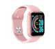 Смарт-часы UWatch D20 Y68 Bluetooth умные часы пульс, мониторинг кислорода в крови Pink - изображение 1