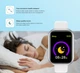 Смарт-часы UWatch D20 Y68 Bluetooth умные часы, артериальное давление, мониторинг кислорода в крови Gray - изображение 8