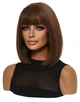 Парик каштановый каре Brown, термоволокно XOUJE - изображение 1