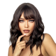 Перука шоколадна хвиляста Natural Dark Brown, термоволокно DC210 - зображення 6