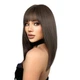 Парик Medium Brown, натуральные синтетические волосы - изображение 6