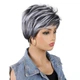Перука коротка Піксі Silver grey - зображення 7
