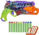 Blaster Hasbro Nerf Wojownicze Żółwie Ninja Mutant Mayhem + 10 strzałek F9972 (5010996254412) - obraz 5