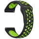 Ремінець BeCover Nike Style для Samsung Galaxy Watch 46mm/Watch 3 45mm/Gear S3 Classic/Gear S3 Frontier Black-Green (705784) - зображення 1