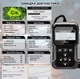 Автомобильный сканер / детектор V410 OBD / ОБД II автосканер - считыватель кодов для диагностики машины / автомобиля, черный (109838971) - изображение 2