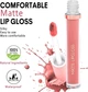 Набор водостойких жидких матовых помад Mirsist Matte Lipstick C 3 шт - изображение 6