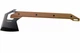 Туристический топор Schrade Frontier Axe 19.5" ,сталь 3Cr13 , топорик 50 см ,накладки коричневые GFN - изображение 2
