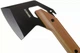 Туристический топор Schrade Frontier Axe 19.5" ,сталь 3Cr13 , топорик 50 см ,накладки коричневые GFN - изображение 5