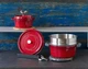 Кастрюля чугунная Staub 18 cм 1,7 л красная 1101806 - изображение 3