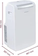Кондиционер мобильный Ariston Mobis Plus 10 - изображение 3