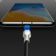 Дата кабель USB 3.1 AM to USB-C 0.25m 6.0A 66W Cafule Series Metal Black Baseus (CAKF000001) - изображение 6