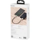 Дата кабель USB 3.1 AM to USB-C 0.25m 6.0A 66W Cafule Series Metal Black Baseus (CAKF000001) - изображение 12
