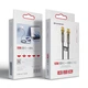 Дата кабель USB-C to USB-C 1.0m transparent 100W grey Armorstandart (ARM75871) - зображення 2