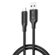 Дата кабель USB 2.0 AM to USB-C 1.0m black XO (NB265-AC.black) - зображення 1