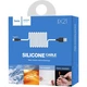Дата кабель USB 2.0 AM to USB-C 1.0m 2A silicone X21 black+white HOCO (6957531071402) - зображення 4