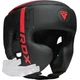 Боксерський шолом RDX F6 KARA Matte Red S (капа в комплекті) - изображение 5