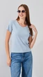 Футболка однотонна жіноча Na Fan 002 One Size Блакитний shop (2000991047716) - зображення 1