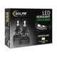 Автолампа Solar LED H7 12/24V 100W 9000 Lm 6500K CSP3570 2 шт (8607S2) - изображение 2