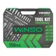 Профессиональный набор инструментов в кейсе Winso Pro 1/2", 1/4", 3/8" 72T, CR-V, 150ед. 924150 - изображение 4