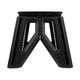 Легкий складаний пластиковий стілець Tribe Camp Chair Low для природи (T-EF-0001-black) - изображение 6