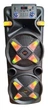 Акустична акумуляторна система SING-E ZQS12205 80 (40x2) Вт BT/USB/TF/FM/AUX зі світломузикою, ручкою та на колесах - изображение 1