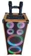 Акустична акумуляторна система SING-E ZQS9011L 60 (30x2) Вт BT/USB/TF/AUX зі світломузикою, ручкою та на колесах - изображение 1