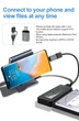 Перехідник aдаптер ShuoLe U25C-L USB 3.2, 3.0 – SATA для HDD/SSD 2.5" и 3.5 з LCD екраном - зображення 11