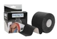 Кінезіологічний тейп EasyFit Kinesio чорний підтримка м’язів та суглобів (EF-2080-BK) - зображення 1