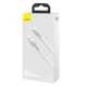 Кабель BASEUS Lightning Cafule Series Metal Data Cable |1M, 2.4A| (CALJK-A05) 4757341 - изображение 4